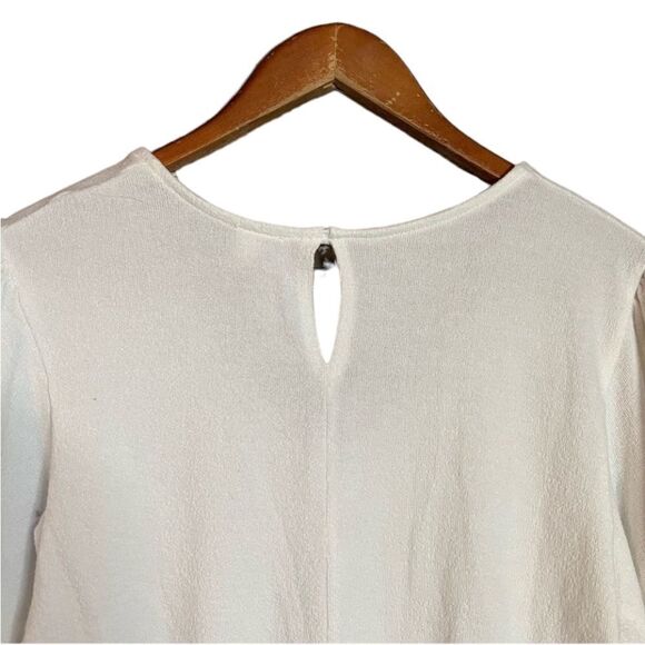 3 for $30! Alya short sleeve towel like material blouse - Picture 9 of 12